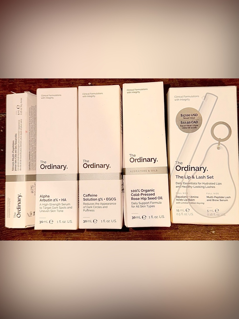 (5) piece Ordinary product bundle